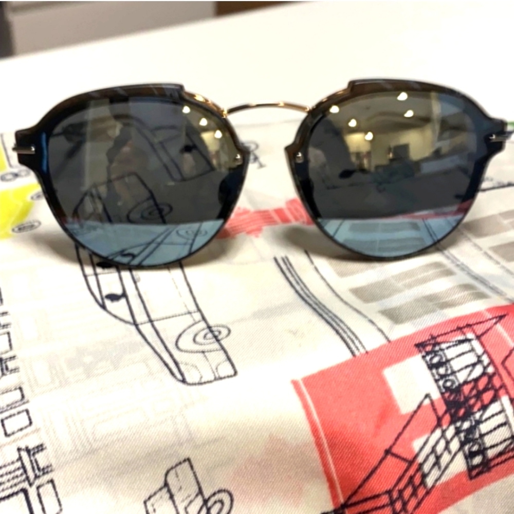 DIOR sunglasses.